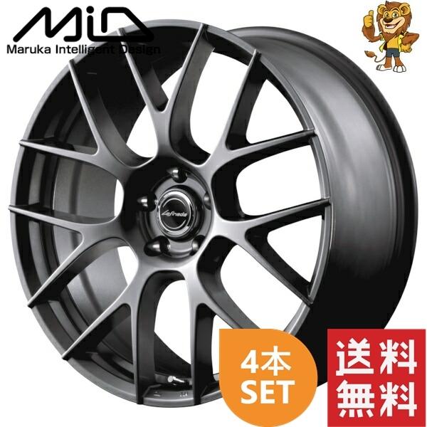 マイケル　ホイール　4本 マルカサービス ホイール4本セット MID Lefinada MOTION 3 (HM) 18