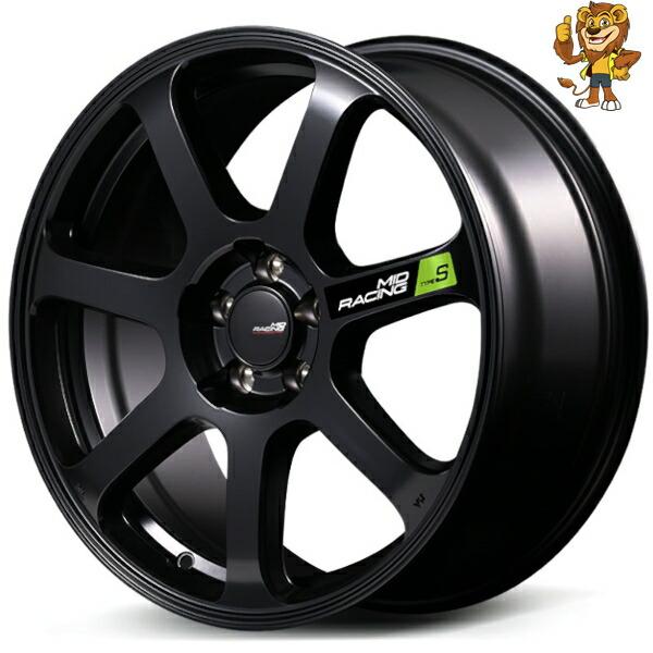 マルカサービス ホイール4本セット MID MID RACING R07 TypeS (SB) 18