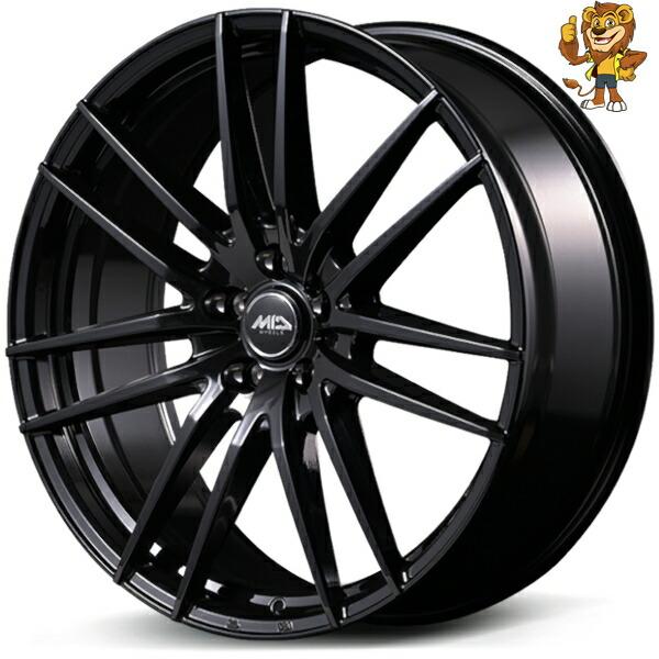 マルカサービス ホイール4本セット MID Lefinada MOTION5 (GBK) 19