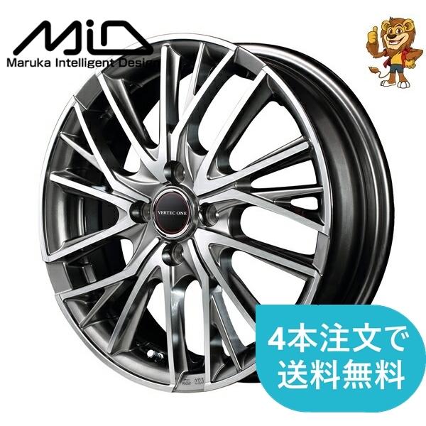 ホイールのみ1本 MID VERTEC ONE VULTURE (HS1) 16インチ 6.0J PCD:100  