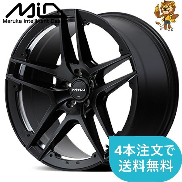 マルカサービス ホイールのみ1本 MID MTW TW025 (SB) 18インチ マルカサービス ホイールのみ1本 MID MTW TW025 (SB) 18インチ