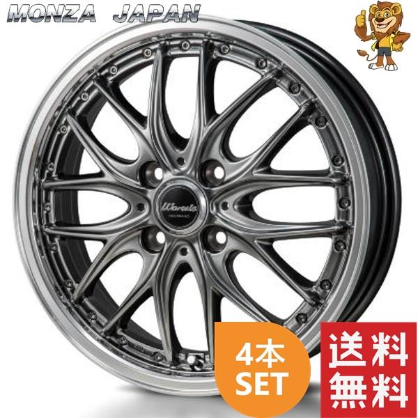 割引クーポン MONZA ホイール4本セット JAPAN (ワーウィック DEEPRAND Warwic タイヤ・ホイール