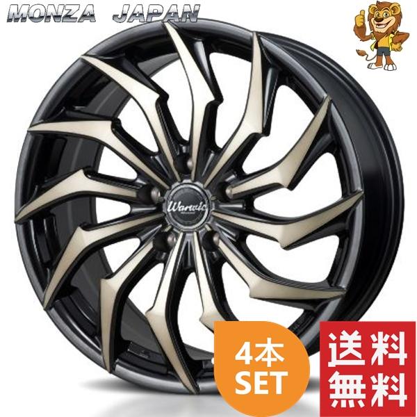 ホイール4本セット MONZA JAPAN Warwic HARVEL (ワーウィック