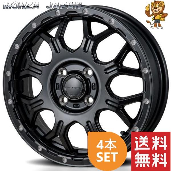 ホイール4本セット MONZA JAPAN HI-BLOCK JERRARD (ハイブロック