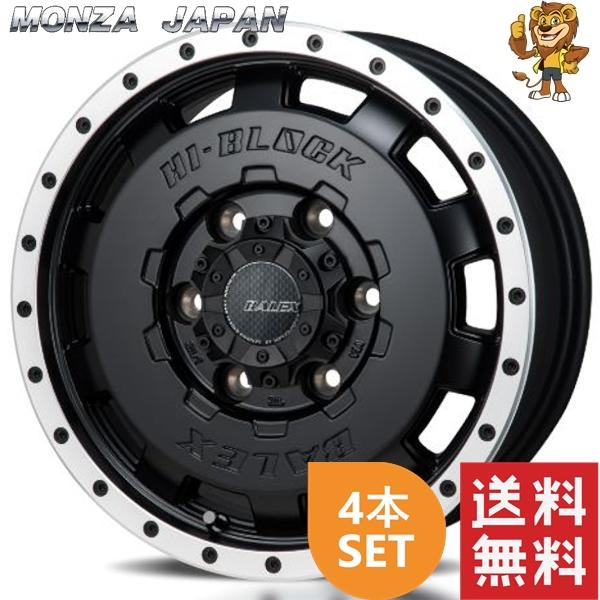 15インチタイヤホイールセットMONZA HI-BLOCK バレックス 送料込み