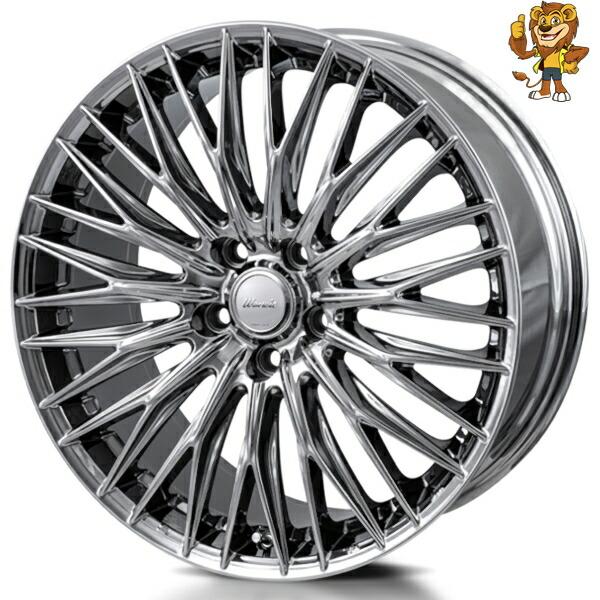@ぽんすけ様送料込　ワーウィック メッシュ 18×8J +38 PCD114.3 Desmond WISE ワイズスポーツ スーパーウェイド メッシュ