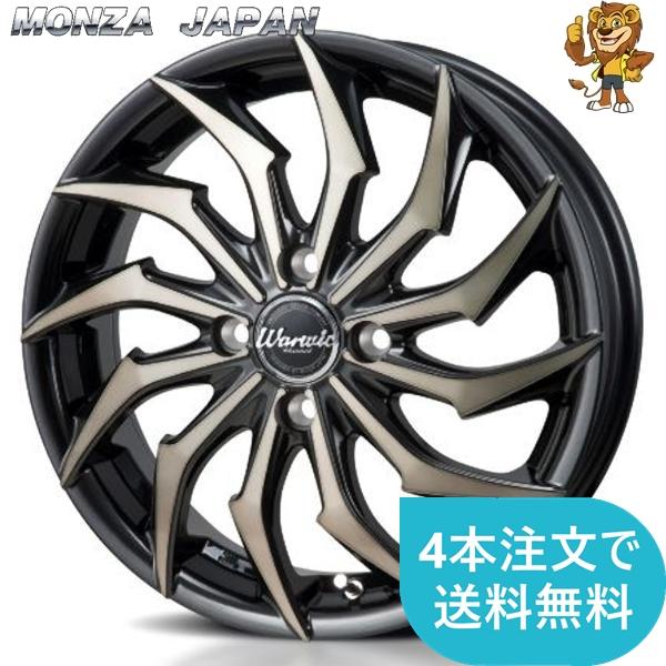 ホイール1本 MONZA JAPAN Warwic HARVEL (ワーウィック ハーベル) 15 