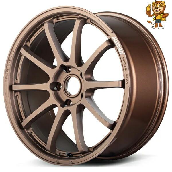 RAYS ホイール4本セット RAYS gramLIGHTS 57NR (JPJ) 18インチ 7.5J