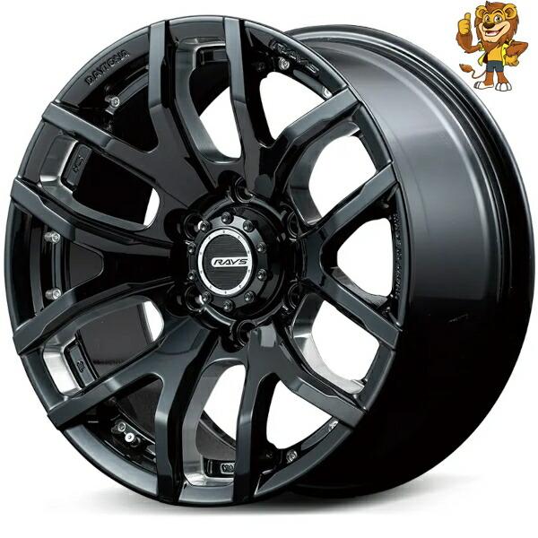 レイズ　デイトナ　FDX F6 17インチ＆タイヤ4本セット　ロックナット付き RAYS ホイール4本セット RAYS TEAM DAYTONA FDX F6 (B8) 17インチ 8.0J