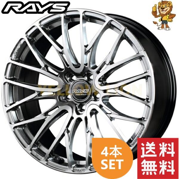 RAYS ホイール4本セット HOMURA 2X10BD (QAJ) 18インチ 7.5J PCD