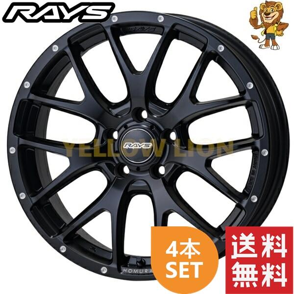 RAYS ホイール4本セット HOMURA 2x7FA (BOL) 18インチ 7.5J PCD