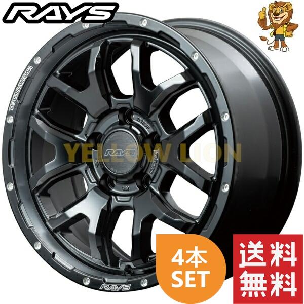 TEAM DAYTONA ホイール4本セット RAYS F6boost (N1) 17インチ 7.0J PCD
