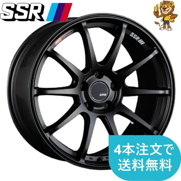 SSR ホイールのみ1本 SSR GTV02 (FBK) 18インチ 8.0J PCD：112/5H イン