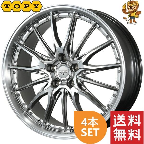 ホイール4本セット TOPY DORFREN HYVAA (ドルフレン ヒューヴァー) 21 