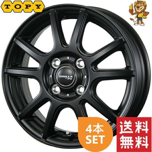ホイール4本セット TOPY SIBILLA NEXT PX (シビラネクスト ピー ホイール4本セット TOPY SIBILLA NEXT PX (シビラネクスト ピー