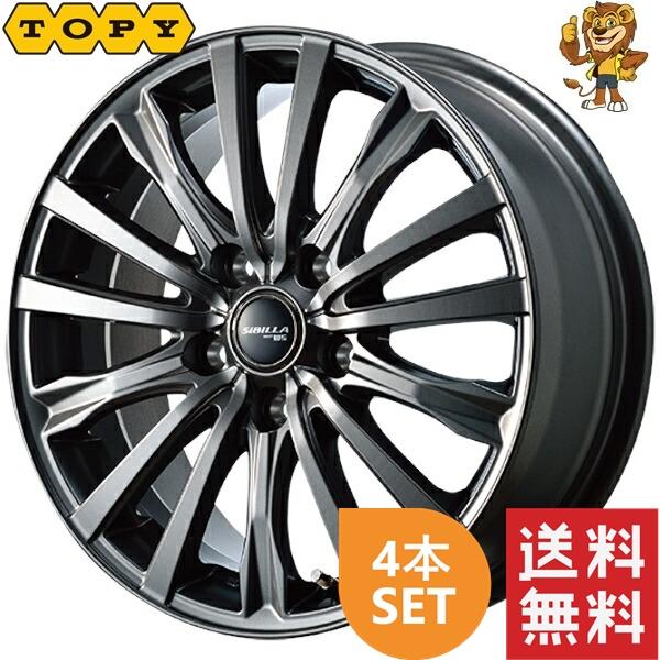 ホイール4本セット TOPY SIBILLA NEXT W5 15インチ 6.5J PCD ホイール4本セット TOPY SIBILLA NEXT W5 15インチ 6.5J PCD
