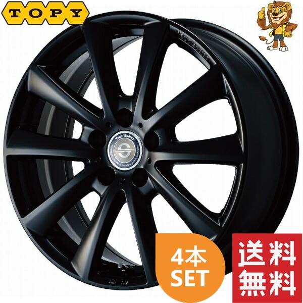 Team Sparco 17インチ ホイールセット ホイール4本セット TeamSPARCO VALOSA (MSB) 17インチ 7.0J PCD：110