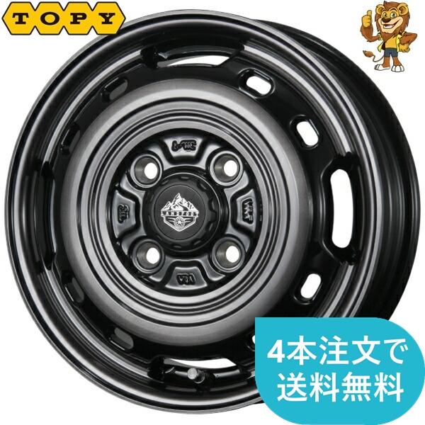 とらや　フェーブ　2021 ホイール1本 TOPY LANDFOOT XFG (ランドフット エックスエフジー