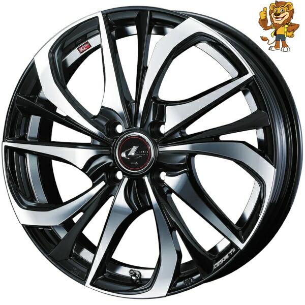 17インチホイール4本セット  ウェッズ  レオニス WEDS（ウェッズ） ホイール4本セット Weds LEONIS TE (PBMC) 17インチ