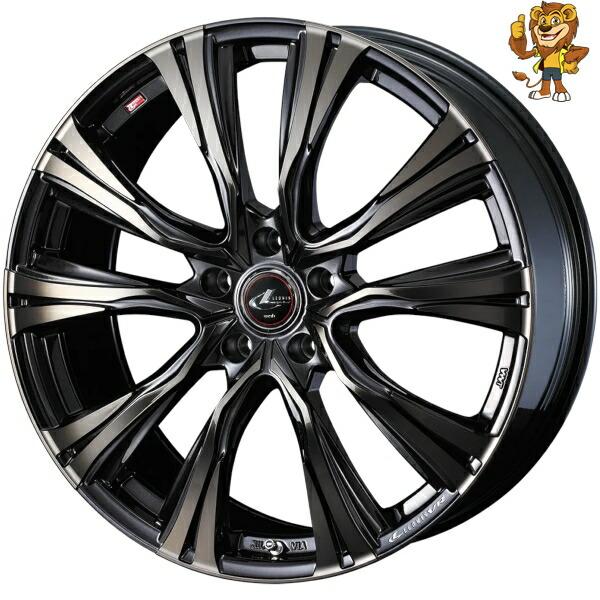 LEONISホイール4本セット pcd100 5h
