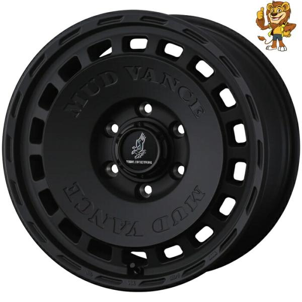 ホイール4本セット Weds MUDVANCE DX (FULL MAT BLACK) 14インチ 4.5J PCD:100/4H インセット:45 マッドヴァンス DX