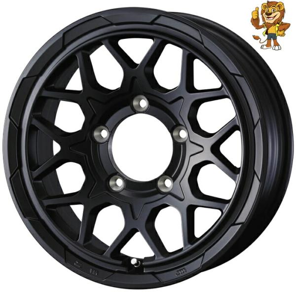 ホイール4本セット Weds STADTBERGE II (SEMI MAT BLACK) 15インチ 6.0J PCD:139.7/5H インセット:0 スタットベルク II 【法人宛て発送限定】