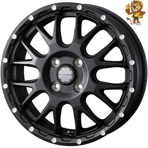 WEDS（ウェッズ） ホイールのみ1本 Weds MUDVANCE 08 (BLK) 15インチ