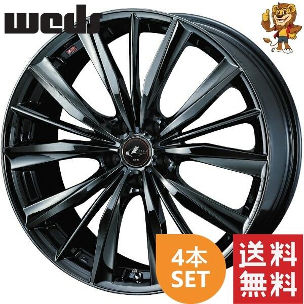 ホイール4本セット weds LEONIS VX (BMC1) 19インチ 8.0J PCD114 