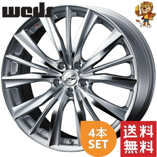 WEDS ホイール4本セット weds LEONIS VX (HSMC) 19インチ 7.5J PCD114 