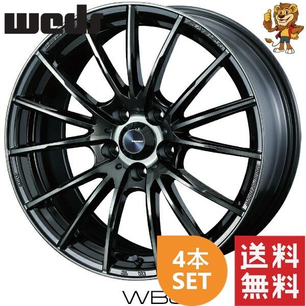 ホイール4本セット Weds WEDSSPORT SA35R (WBC) 18インチ 5H イン