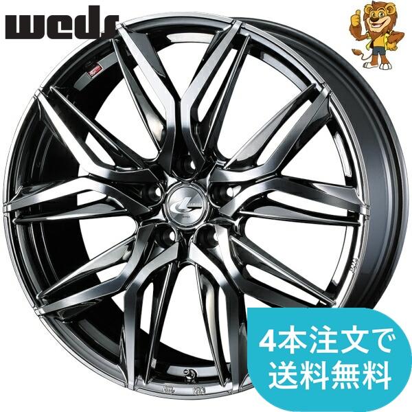 ホイールのみ1本 weds LEONIS LM (BMCMC) 19インチ 8.0J PCD:114.3/5H 