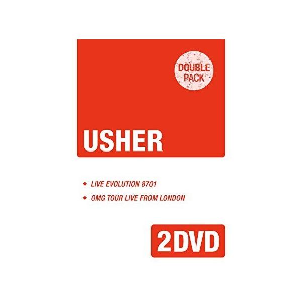 新品 アッシャー 2DVD ライヴ・イン・フロリダ2002+OMGツアー ライヴ・フロム・ロンドン2011 ダブルパック・シリーズ USHER PR