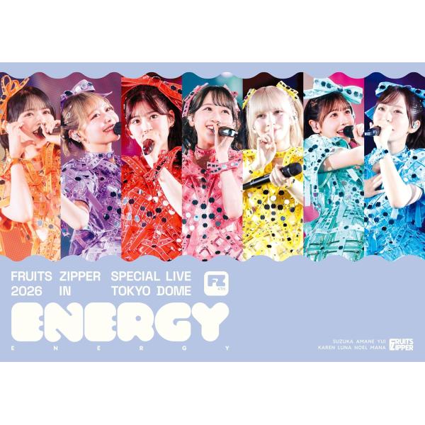 ボーナスストアプラス対象 Blu-ray FRUITS ZIPPER SPECIAL LIVE 2026 ENERGY 4582467324180