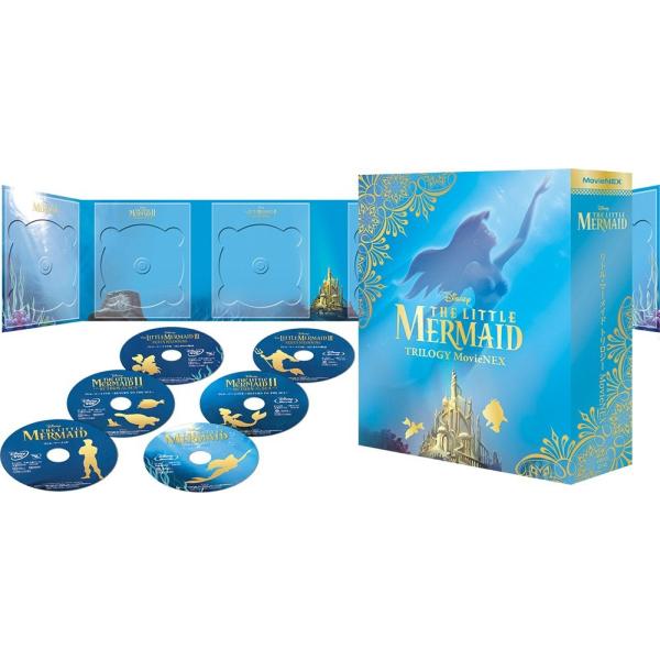 新品 ギフトボックス付 リトル マーメイド トリロジー Movienex 期間限定 ブルーレイ Dvd Movienexワールド Blu Ray リトルマーメイド ディズニー Disney Pr Buyee Buyee Japanese Proxy Service Buy From Japan Bot Online