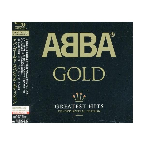 優良配送 ABBA SHM-CD+DVD アバ・ゴールドCD DVDスペシャル・エディション アバ