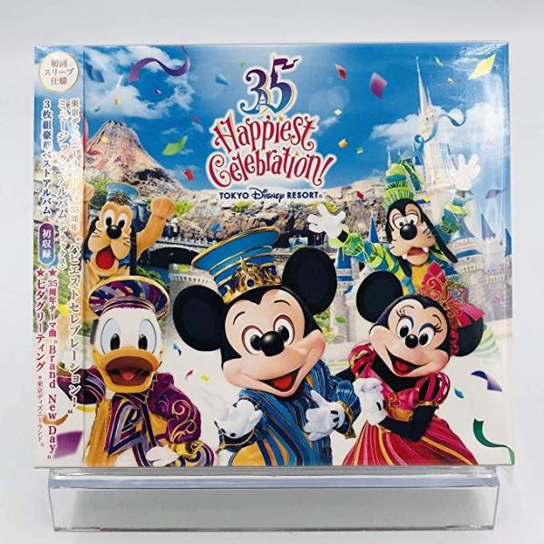 新品 3cd 東京ディズニーリゾート 35周年 ハピエストセレブレーション ミュージック アルバム デラックス 初回限定スリーブ仕様 Disney Pr Purrworld Com