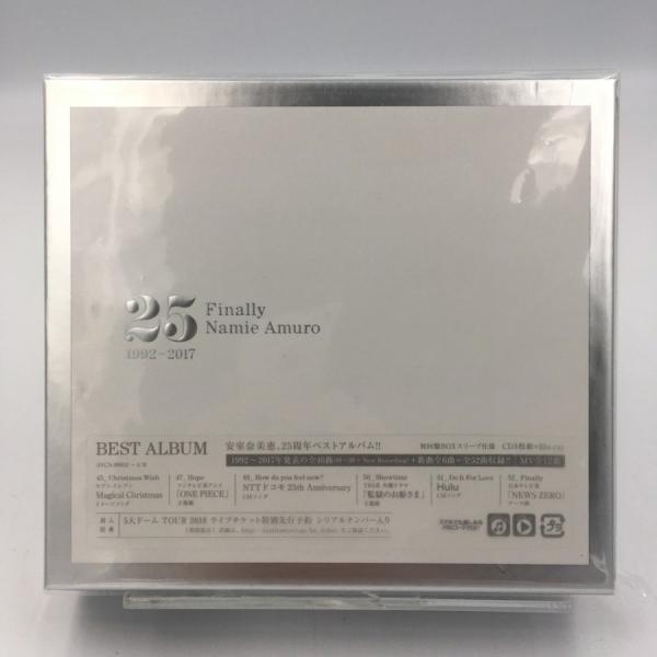 安室奈美恵/Finally 新品 初回盤BOXスリープ仕様 CD+Blu-ray 優良配送 安室奈美恵 Finally 初回限定スリーブケースBOX仕様
