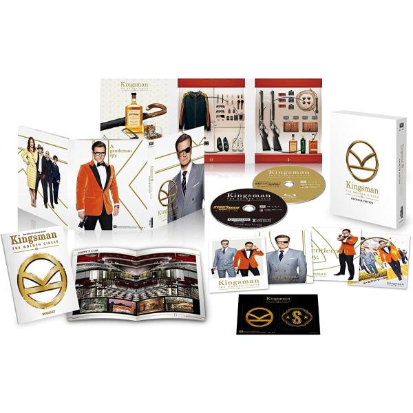 廃盤 キングスマン:ゴールデン・サークル ブルーレイ プレミアム・エディション [4K ULTRA HD + Blu-ray] PR