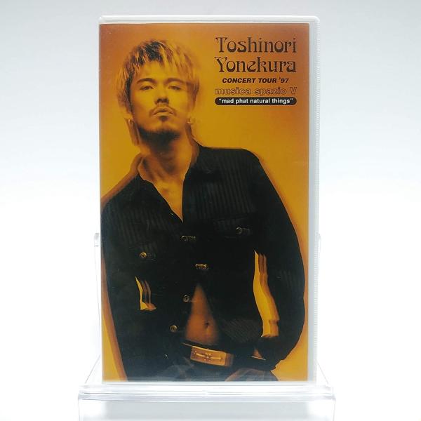 USED品/中古品) 廃盤 米倉利紀 VHS Toshinori Yonekura CONCERT TOUR
