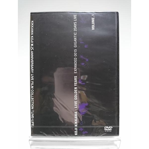 ボーナスストアPlus 10％対象 吉川晃司 DVD LIVE GOLDEN YEARS EXPANDED 0015 GIGANTIC 2DAYS LIVE Vol.1+Vol.2 FC限定 AYB