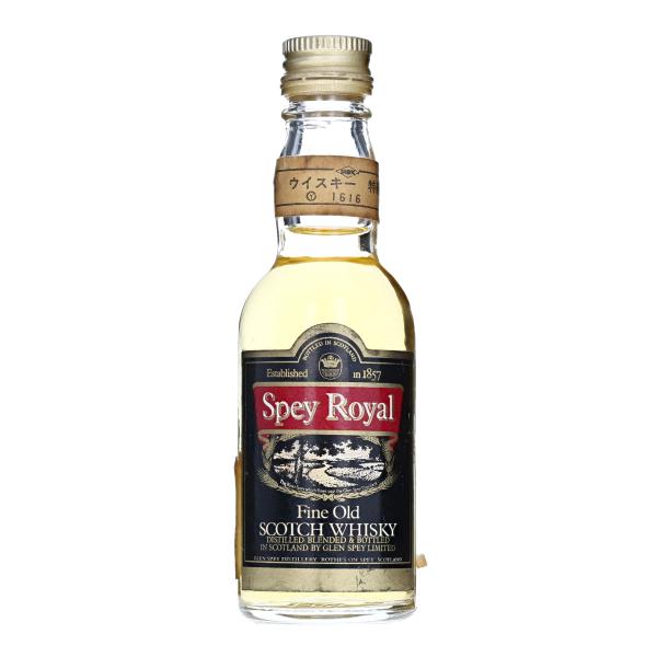 D*o様 【未開栓】 SPEY スペイ　ウイスキー 25年 700ml 箱付き ミニチュアボトル】スペイロイヤル スコッチ ウイスキー 特級表示 箱