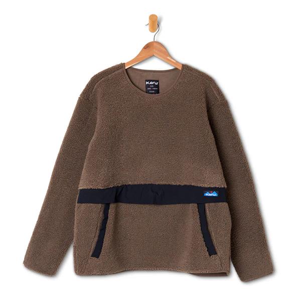 KAVU　カブー メンズ ポートプルオーバー ウォルナッツ