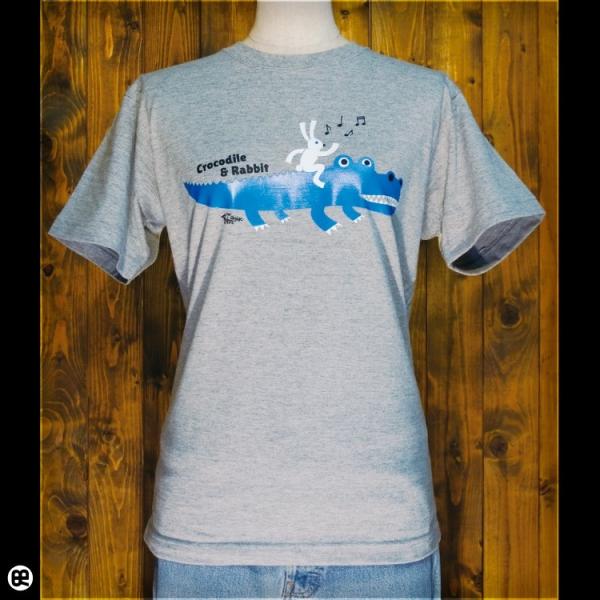 ワニウサギ 杢グレー Tシャツ Buyee Buyee 日本の通販商品 オークションの代理入札 代理購入