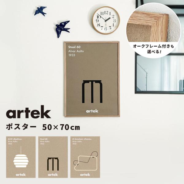 artek アルテック 50×70 ポスター 全3種 【正規品】( 北欧家具 復刻