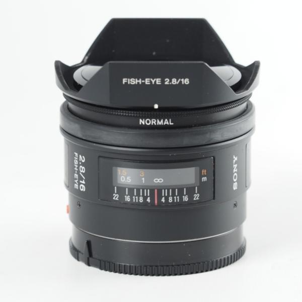 SONY ソニー 16mm F2.8 Fisheye SAL16F28 広角単焦点 魚眼レンズ ソニーAマウント #13773