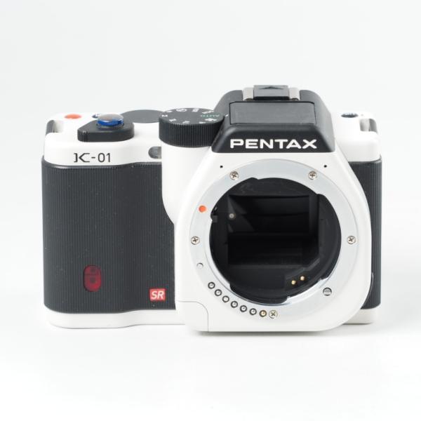 PENTAX ミラーレス一眼レフカメラ K-01 K01 ボディ ホワイト/ブラック