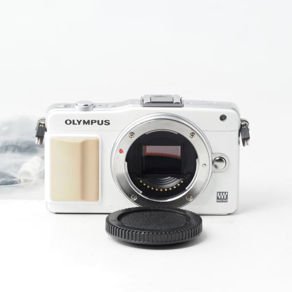 OLYMPUS �~���[���X��� PEN mini E-PM2 �{�f�B �z���C�g #15472 ���i�摜