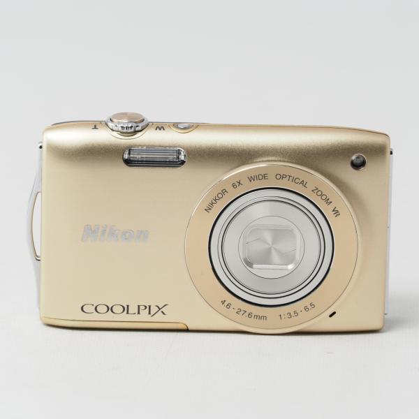 Nikon デジタルカメラ COOLPIX (クールピクス) S3300 スイートゴールド S3300GL #15681