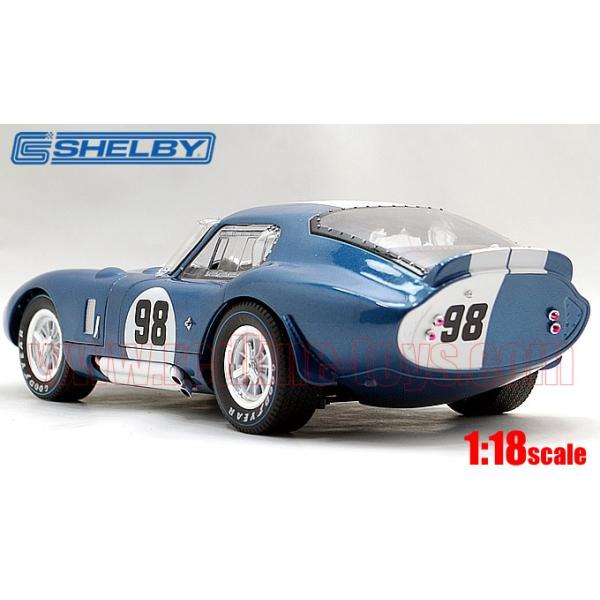 アメ車ミニカー シェルビーコレクティブルズ 1965 シェルビー コブラ デイトナクーペ 98 ブルー 1 18 Buyee Buyee Japanese Proxy Service Buy From Japan Bot Online