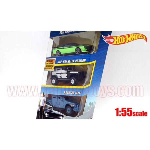 アメ車ミニカー Hw ワイルド スピード 劇中車3台セット チャレンジャー ジープ ナビスター 1 55 Buyee Buyee บร การต วกลางจากญ ป น ซ อจากประเทศญ ป น